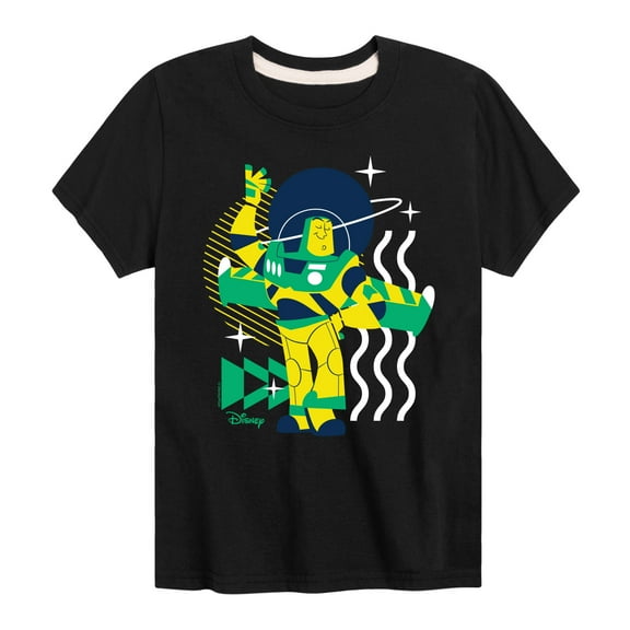 Toy Story - Buzz Shapes - Toddler & Youth Short Sleeve Graphic T-Shirt