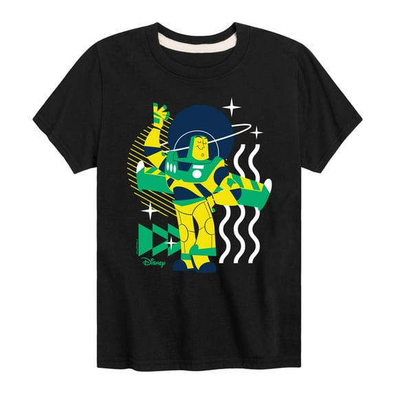 Toy Story - Buzz Shapes - Toddler & Youth Short Sleeve Graphic T-Shirt