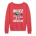 thumbnail image 1 of Toy Story - Buzz To The Rescue Lc - Women's Lightweight French Terry Pullover, 1 of 5