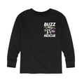 thumbnail image 1 of Toy Story - Buzz To The Rescue - Toddler And Youth Long Sleeve Graphic T-Shirt, 1 of 5
