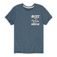 thumbnail image 1 of Toy Story - Buzz To The Rescue - Toddler And Youth Short Sleeve Graphic T-Shirt, 1 of 5