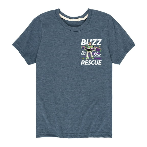 Toy Story - Buzz To The Rescue - Toddler And Youth Short Sleeve Graphic T-Shirt