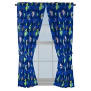 Disney Toy Story Buzz & Woody 2 Panels Drapes Set - 63 Inch Long - Kids Bedroom Décor