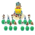 thumbnail image 1 of Toy Story Cake Topper CupcakeS Set Birthday Party Supplies Decoration Decor Kit, 1 of 4