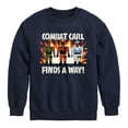 thumbnail image 1 of Toy Story - Carl Finds A Way - Toddler And Youth Crewneck Fleece Sweatshirt, 1 of 5