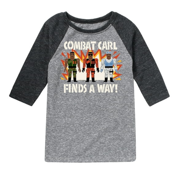 Toy Story - Carl Finds a Way - Toddler And Youth Raglan Graphic T-Shirt
