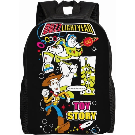 Toy Story Cartoon Anime Kawaii Backpack Cartoon Lightweight Multifunction Backpack Cute Daybag Travel Bag