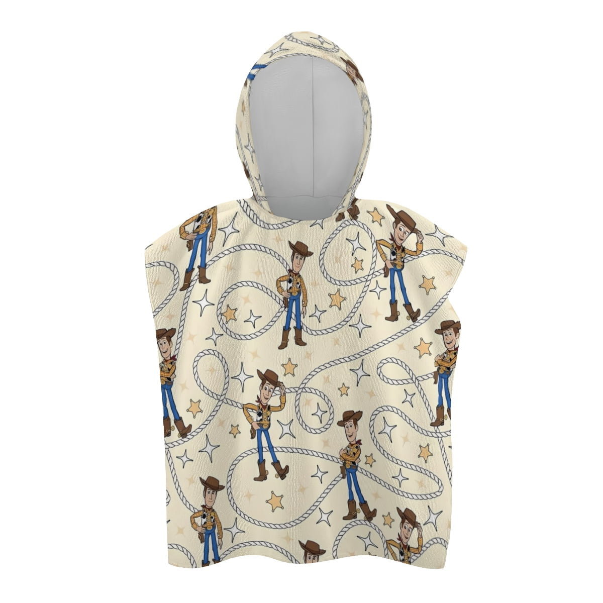 Toy Story Cartoon Kids Soft Hooded Bath Robe Kids Warm Gamer Robe ...