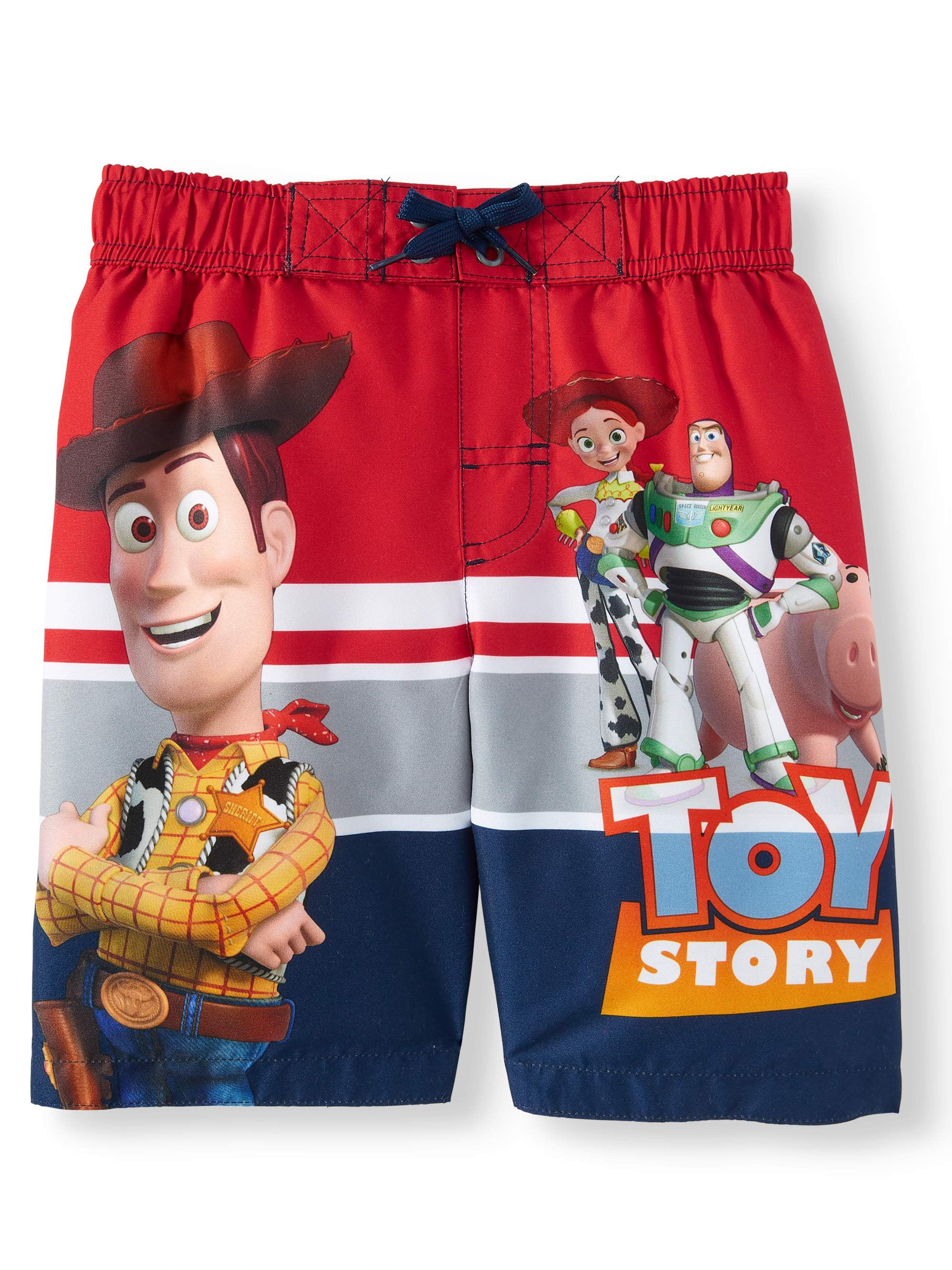 Toy Story Character Swim Trunk (Little Boys)