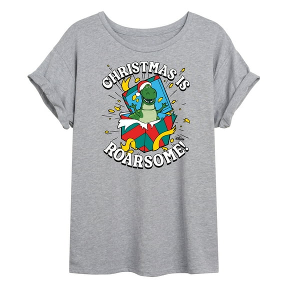 Toy Story - Christmas Is Roarsome - Women's Oversized T-Shirt