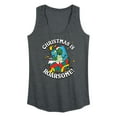 thumbnail image 1 of Toy Story - Christmas Is Roarsome - Women's Racerback Tank Top, 1 of 5