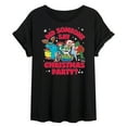 thumbnail image 1 of Toy Story - Christmas Party - Women's Oversized T-Shirt, 1 of 5