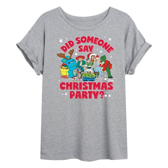 Toy Story - Christmas Party - Women's Oversized T-Shirt