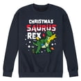 thumbnail image 1 of Toy Story - Christmas Saurus Rex - Men's Crew Neck Fleece Pullover, 1 of 5