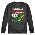 thumbnail image 1 of Toy Story - Christmas Saurus Rex - Men's Crew Neck Fleece Pullover, 1 of 5