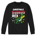 thumbnail image 1 of Toy Story - Christmas Saurus Rex - Men's Crew Neck Fleece Pullover, 1 of 5