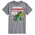 thumbnail image 1 of Toy Story - Christmas Saurus Rex - Men's Short Sleeve Graphic T-Shirt, 1 of 5