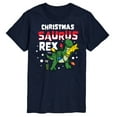 thumbnail image 1 of Toy Story - Christmas Saurus Rex - Men's Short Sleeve Graphic T-Shirt, 1 of 5