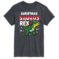 thumbnail image 1 of Toy Story - Christmas Saurus Rex - Men's Short Sleeve Graphic T-Shirt, 1 of 5
