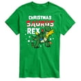 thumbnail image 1 of Toy Story - Christmas Saurus Rex - Men's Short Sleeve Graphic T-Shirt, 1 of 5