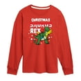 thumbnail image 1 of Toy Story - Christmas Saurus Rex - Toddler And Youth Long Sleeve Graphic T-Shirt, 1 of 5