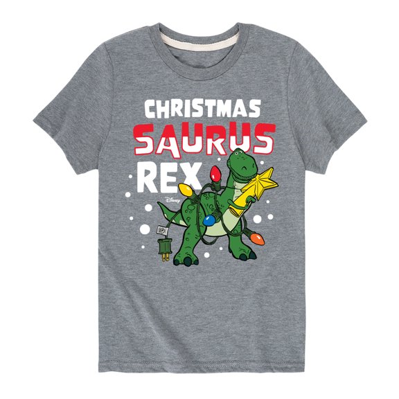 Toy Story - Christmas Saurus Rex - Toddler And Youth Short Sleeve Graphic T-Shirt