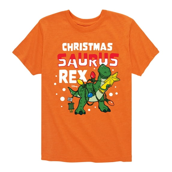 Toy Story - Christmas Saurus Rex - Toddler And Youth Short Sleeve Graphic T-Shirt