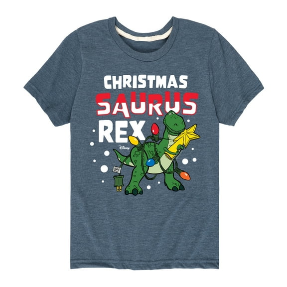 Toy Story - Christmas Saurus Rex - Toddler And Youth Short Sleeve Graphic T-Shirt