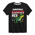 thumbnail image 1 of Toy Story - Christmas Saurus Rex - Toddler And Youth Short Sleeve Graphic T-Shirt, 1 of 5