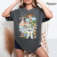 thumbnail image 1 of Toy Story Comfort Colors Shirt, To Infinity and Beyond Shirt, Toy Story Characters Shirt, Disney Toy Story Shirt, Toy Story Land Shirt, Pepper Color, Size M, 1 of 5