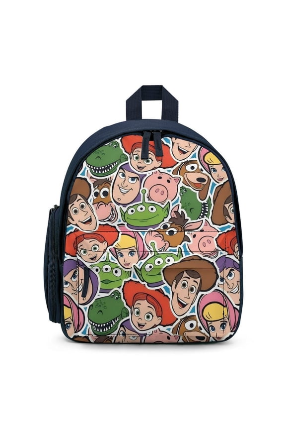 Toy Story Cute Cartoon backpack travel bag adjustable shoulder straps One size