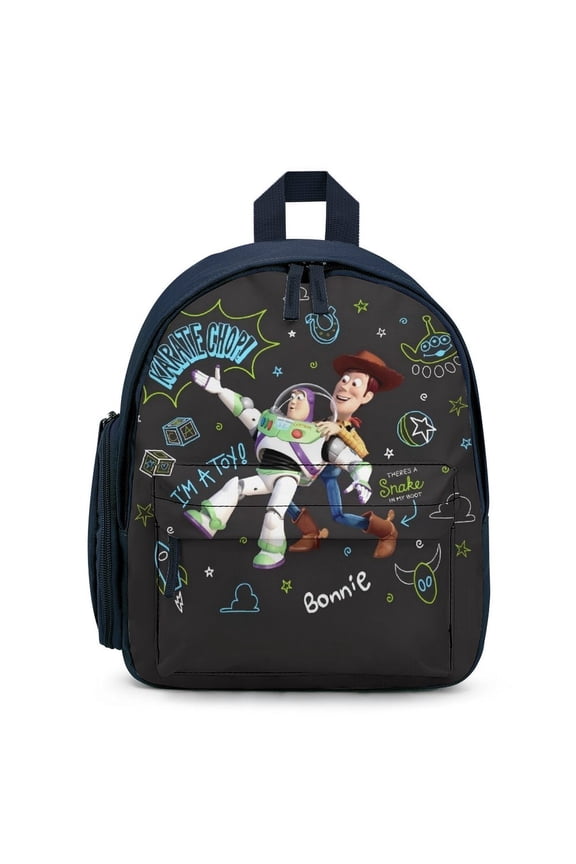 Toy Story Cute Cartoon backpack travel bag adjustable shoulder straps One size