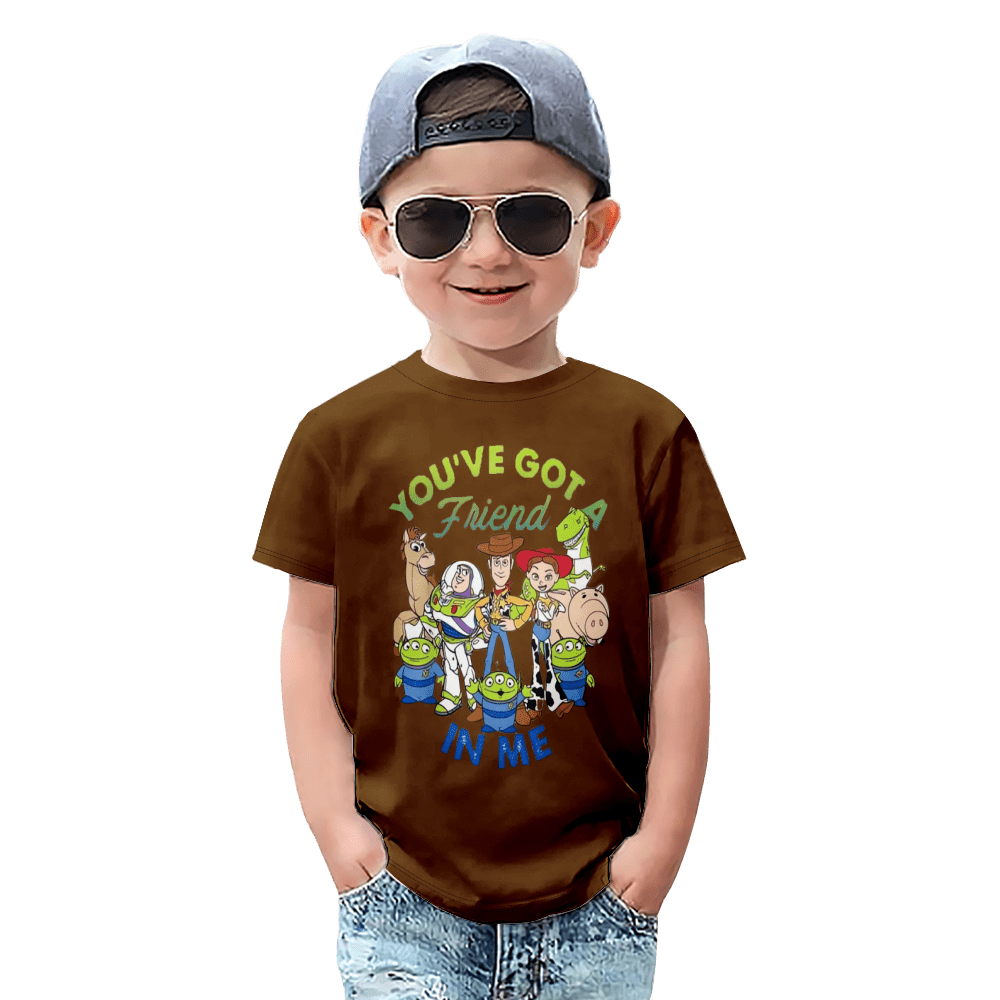 Toy Story Cute Little Big Boys Girls T Shirts Funny Pattern Toy Story