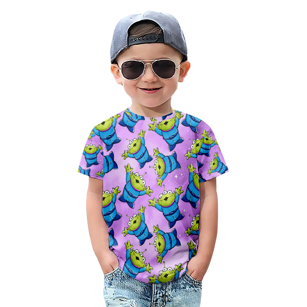 Toy Story Cute Toddler Girls' Tops Cool Print Toy Story TShirt