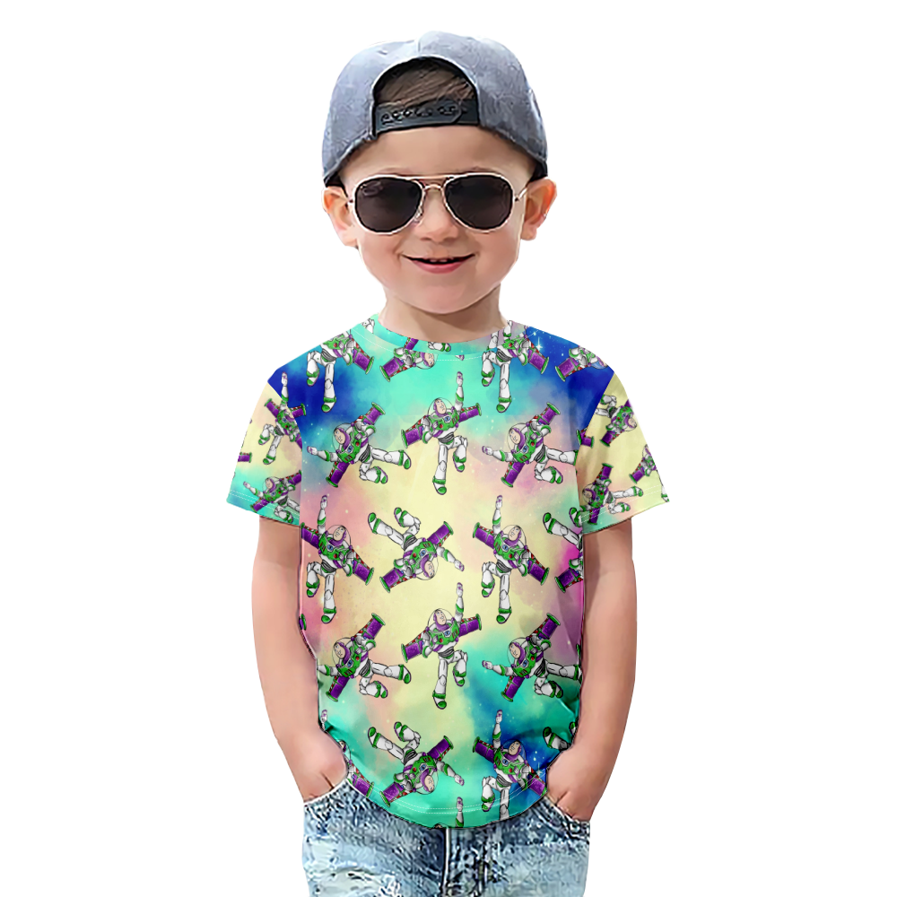 Toy Story Cute Toddler Girls' Tee Shirt Cartoon Round Neck Toy Story