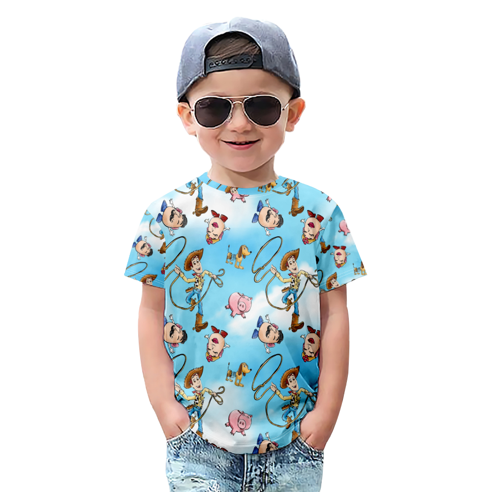 Toy Story Cute Toddler Girls' Tee Shirt Retro ShortSleeve Toy Story