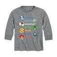 thumbnail image 1 of Toy Story - Days Of The Week - Toddler And Youth Long Sleeve Graphic T-Shirt, 1 of 5