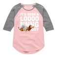 thumbnail image 1 of Toy Story - Days of The Week - Toddler And Youth Girls Raglan Graphic T-Shirt, 1 of 4
