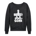 thumbnail image 1 of Toy Story - Dino-Sore - Women's Lightweight French Terry Long Sleeve Shirt, 1 of 5
