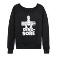 thumbnail image 1 of Toy Story - Dino-Sore - Women's Lightweight French Terry Long Sleeve Shirt, 1 of 5