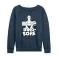 thumbnail image 1 of Toy Story - Dino-Sore - Women's Lightweight French Terry Long Sleeve Shirt, 1 of 5