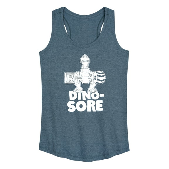 Toy Story - Dino-Sore - Women's Racerback Tank Top