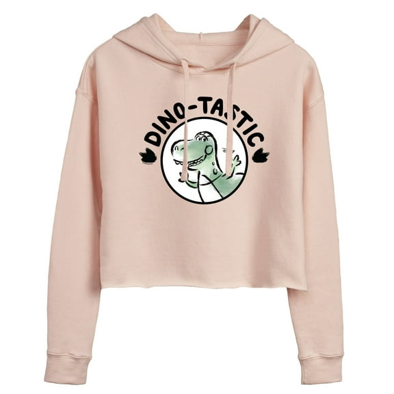 Toy Story - Dinotastic - Juniors Cropped Pullover Hoodie
