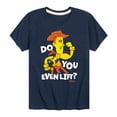 thumbnail image 1 of Toy Story - Do You Even Lift - Toddler & Youth Short Sleeve Graphic T-Shirt, 1 of 5