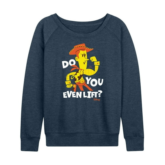 Toy Story - Do You Even Lift - Women's Lightweight French Terry Long Sleeve Shirt