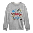 thumbnail image 1 of Toy Story - Dont Toy With Me - Toddler & Youth Long Sleeve Graphic T-Shirt, 1 of 5