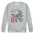 thumbnail image 1 of Toy Story - Doodle Rex Graphic  - Men's Crew Neck Fleece Pullover, 1 of 5