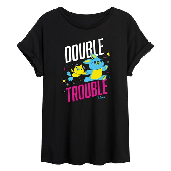 Toy Story - Double Trouble - Juniors Ideal Flowy Muscle T-Shirt
