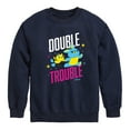 thumbnail image 1 of Toy Story - Double Trouble - Toddler & Youth Crewneck Fleece Sweatshirt, 1 of 5