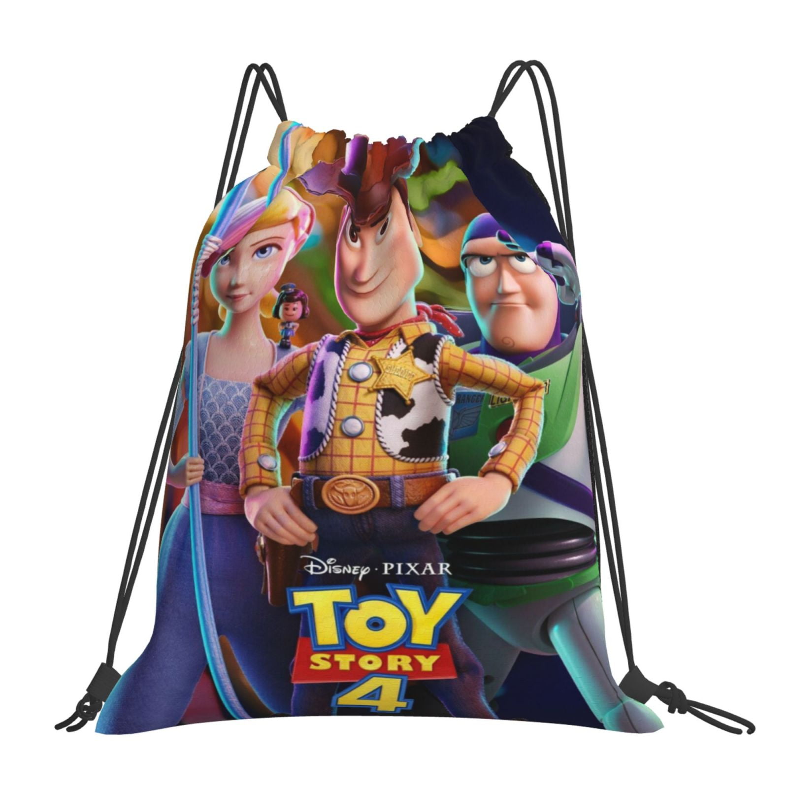 Toy Story Drawstring Backpack Sports Gym Bag Water Resistant String Bag Cinch Bag